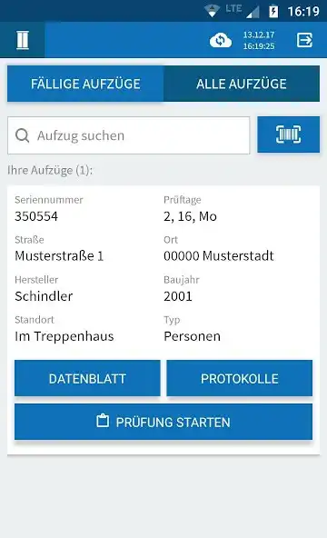 Play Aufzugwärter App as an online game Aufzugwärter App with UptoPlay