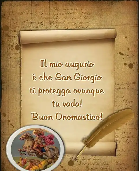 Play Auguri di San Giorgio as an online game Auguri di San Giorgio with UptoPlay