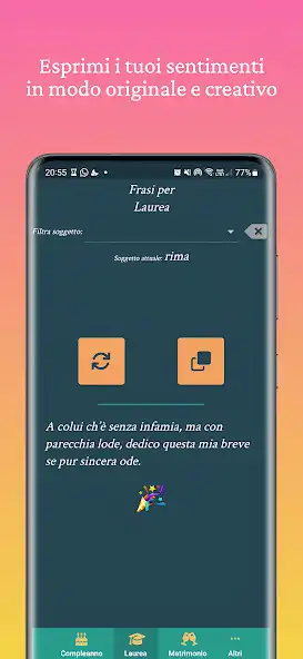 Play AuguriTop - Frasi doccasione as an online game AuguriTop - Frasi doccasione with UptoPlay