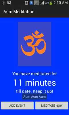 Play Aum Meditation