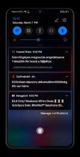 Play Aura Blue Dark EMUI 9/10 Theme for Huawei/Honor as an online game Aura Blue Dark EMUI 9/10 Theme for Huawei/Honor with UptoPlay