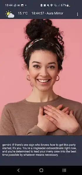 Play Aura mirror app as an online game Aura mirror app with UptoPlay