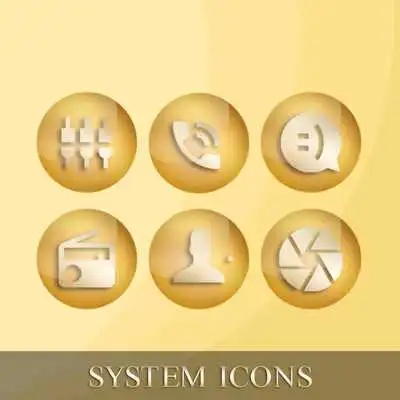 Play aureate Icon Pack