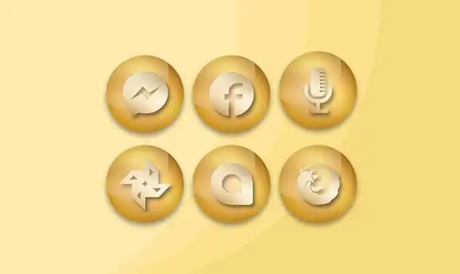 Play aureate Icon Pack