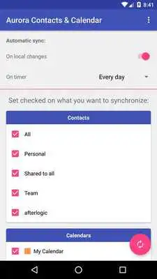 Play Aurora Contacts & Calendars  and enjoy Aurora Contacts & Calendars with UptoPlay