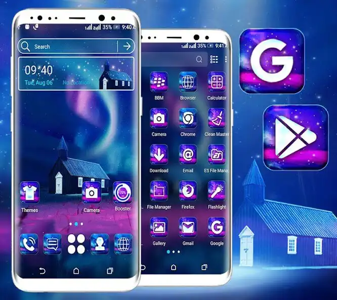 Play Aurora Dream House Launcher Theme  and enjoy Aurora Dream House Launcher Theme with UptoPlay