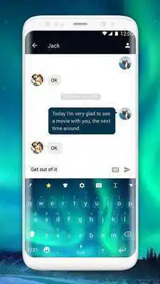 Play Aurora Keyboard Theme