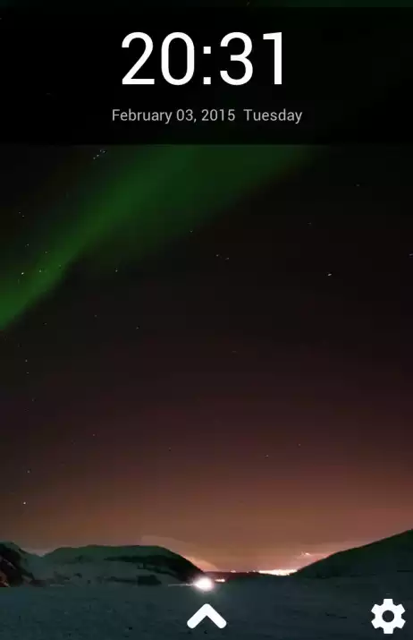 Play Aurora Lock Screen