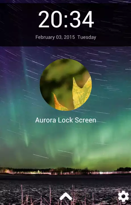 Play Aurora Lock Screen