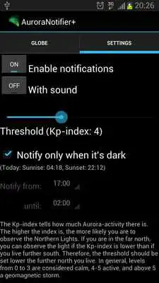 Play Aurora Notifier+ add-on as an online game Aurora Notifier+ add-on with UptoPlay
