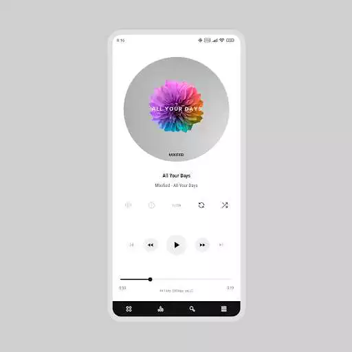 Play Aurora - Poweramp Skin as an online game Aurora - Poweramp Skin with UptoPlay