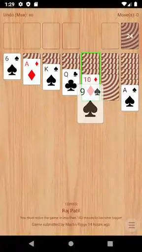 Play Aurvan Solitaire as an online game Aurvan Solitaire with UptoPlay