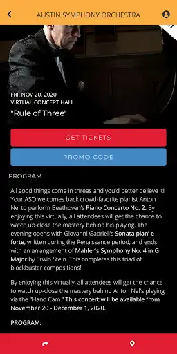 Play APK Austin Symphony  and enjoy Austin Symphony with UptoPlay com.instantencore.aso_5115788