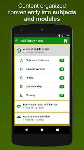 Play Australian Citizenship Notes as an online game Australian Citizenship Notes with UptoPlay