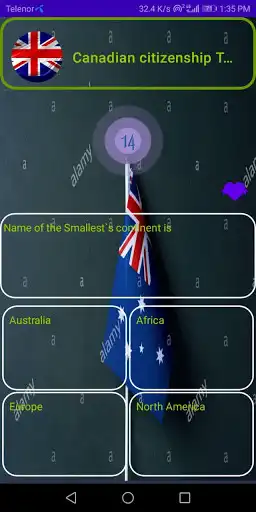 Play Australian Citizenship Test 2021 as an online game Australian Citizenship Test 2021 with UptoPlay