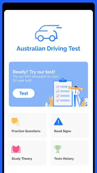 Play Australian Driving Test as an online game Australian Driving Test with UptoPlay