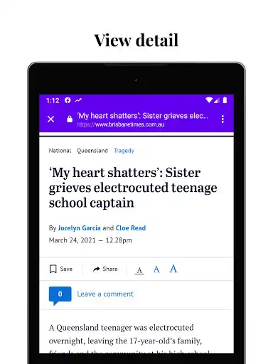 Play Australia News - iNews as an online game Australia News - iNews with UptoPlay