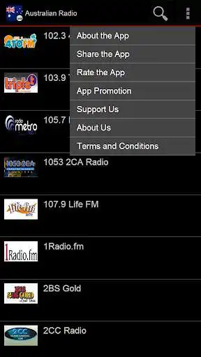 Play Australian radio