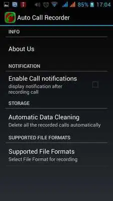 Play Auto Cal Recorder