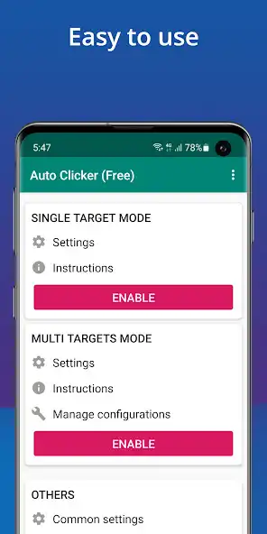 Play Auto Clicker - Automatic tap  and enjoy Auto Clicker - Automatic tap with UptoPlay