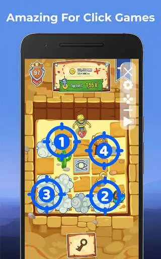 Play Auto Clicker: Fast Tapping App - Quick Touch as an online game Auto Clicker: Fast Tapping App - Quick Touch with UptoPlay