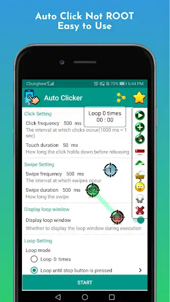 Play Auto Clicker pro - Tapping  and enjoy Auto Clicker pro - Tapping with UptoPlay