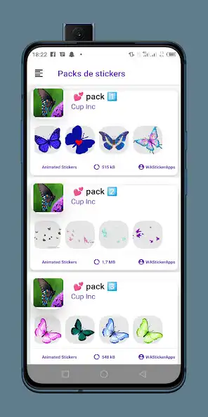 Play Autocollants Papillons WAStick  and enjoy Autocollants Papillons WAStick with UptoPlay