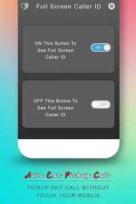Play Auto Ear Pickup Caller ID: Screen Caller ID Play Auto Ear Pickup Caller ID: Screen Caller ID