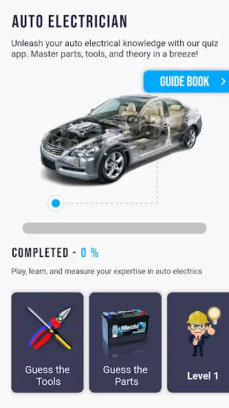 Play Auto Electrician - Quiz Game  and enjoy Auto Electrician - Quiz Game with UptoPlay