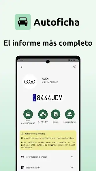 Play Autoficha - Informe DGT  and enjoy Autoficha - Informe DGT with UptoPlay