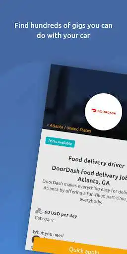 Play Auto Gigs - Driver and Delivery Jobs as an online game Auto Gigs - Driver and Delivery Jobs with UptoPlay