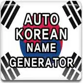 Free play online Auto Korean Name Generator APK