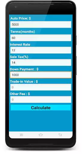 Play Auto Loan Calculator  and enjoy Auto Loan Calculator with UptoPlay