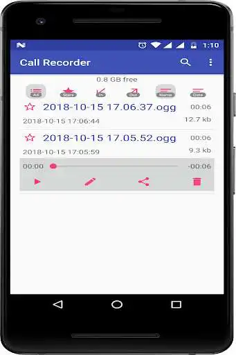 Play Automatic Call Recorder - Call Recorder 2019 as an online game Automatic Call Recorder - Call Recorder 2019 with UptoPlay