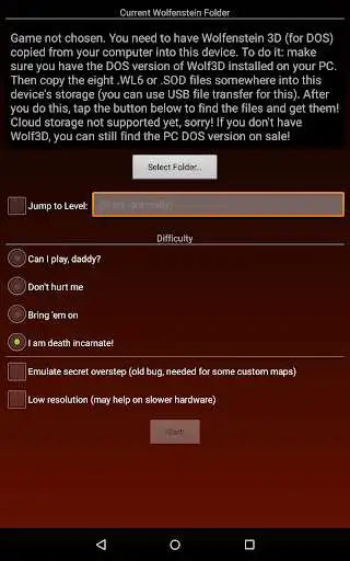Play Automatic Wolfenstein 3D  and enjoy Automatic Wolfenstein 3D with UptoPlay
