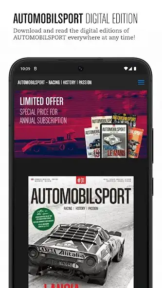 Play AUTOMOBILSPORT Magazine  and enjoy AUTOMOBILSPORT Magazine with UptoPlay