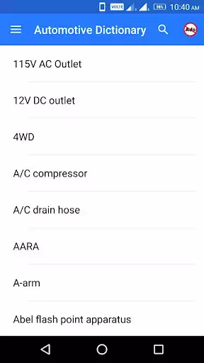 Play Automotive Dictionary