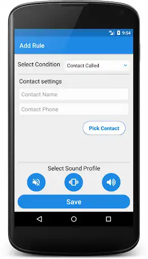 Play Auto Profile - Automate your ringer as an online game Auto Profile - Automate your ringer with UptoPlay
