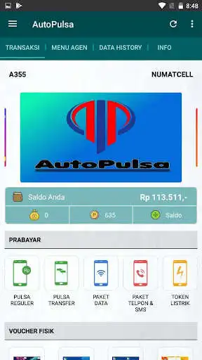 Play AutoPulsa as an online game AutoPulsa with UptoPlay