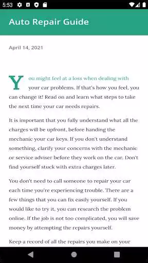 Play Auto Repair Guide as an online game Auto Repair Guide with UptoPlay