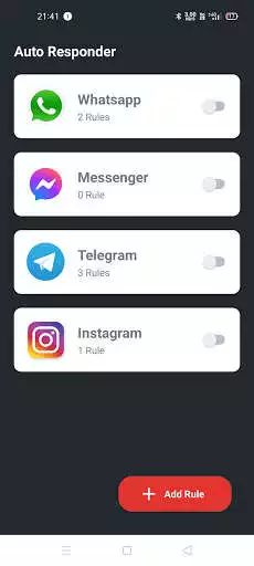 Play Auto reply for all social media  and enjoy Auto reply for all social media with UptoPlay