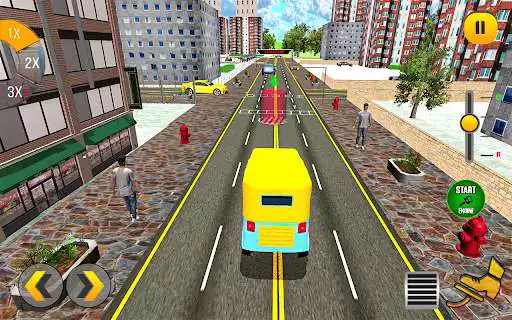 Play Auto Rickshaw game 3D car game  and enjoy Auto Rickshaw game 3D car game with UptoPlay
