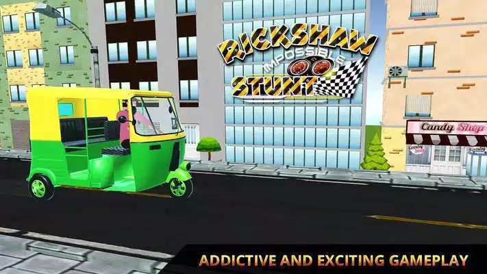 Play Auto Rickshaw Impossible Stunt