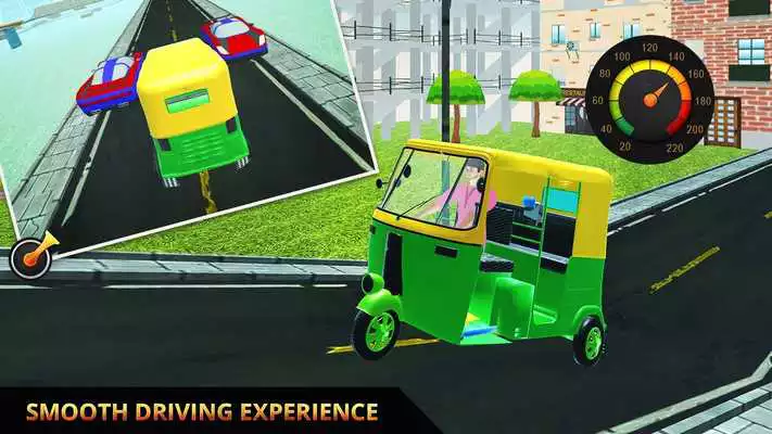 Play Auto Rickshaw Impossible Stunt