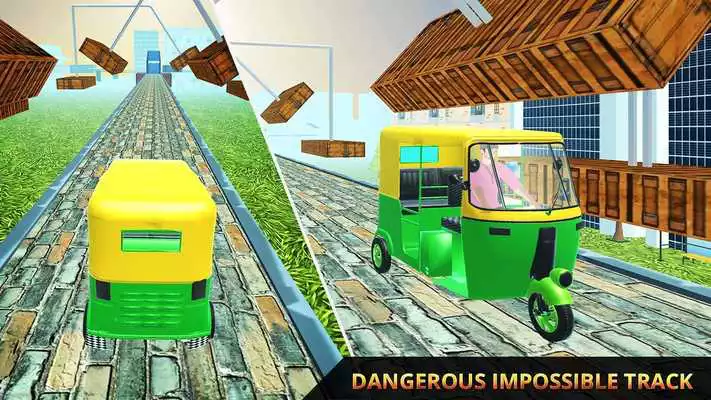 Play Auto Rickshaw Impossible Stunt