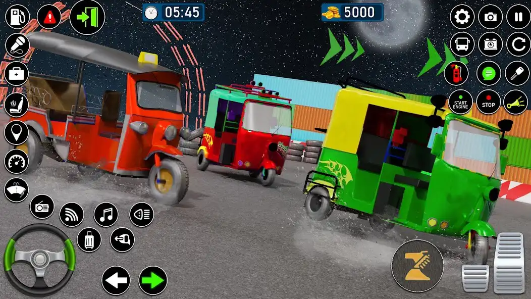 Play Auto Rickshaw Tuk Tuk Game 3D as an online game Auto Rickshaw Tuk Tuk Game 3D with UptoPlay