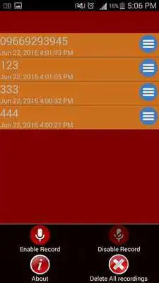 Play Auto Start Call Recorder