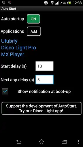 Play AutoStart - No root  and enjoy AutoStart - No root with UptoPlay