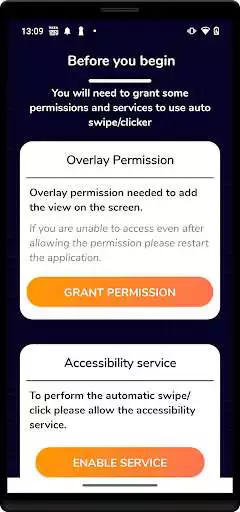 Play Auto Swipe - Auto Click as an online game Auto Swipe - Auto Click with UptoPlay