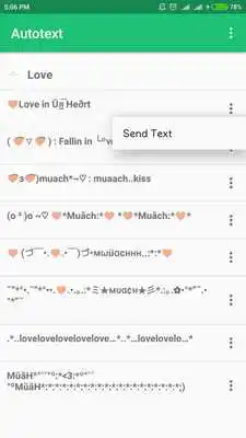 Play Autotext